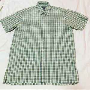 🔴BOGO - Vintage Blue Place Plaid Dress Shirt